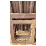 5 - cast iron floor grate frames