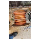 orange garden hose
