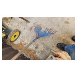 blue leaf rake