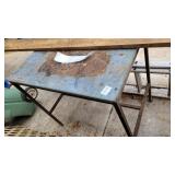 metal table