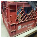RED MILK CRATE