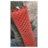 orange snow fence