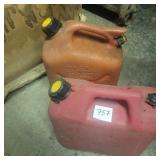 2 gas cans