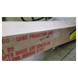 5' X 5' PROJECTOR SCREEN