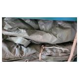 silver tarp