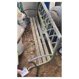 PARTS OF PARK BENCH