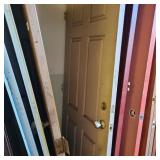 34'x82' 6 panel door wood