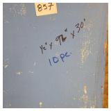 10pc  1/2' x 30'  x96' plywood