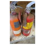 2- fire extinguishers