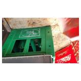 green pop bottle crate