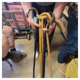 ASSORTED WALKING CANES