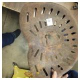 METAL MACHINERY SEAT