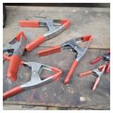BOX OF CLAMPS