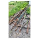 7pc uprights 30'w x 197'h enginered c chanel