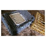 2 chicken crates