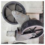 2 trailer jack wheels