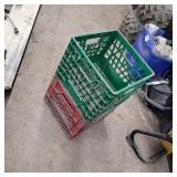 2 MILK CRATES