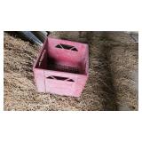 red milk crate
