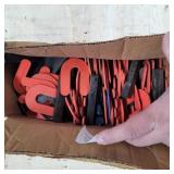 plastic chimes/letters