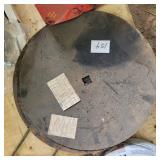2 DISC PLATES, 16'