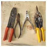 electrical pliers, etc