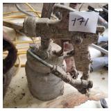 2 PAINT GUNS & CASTER WHEEL