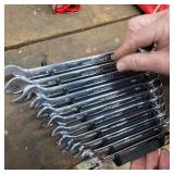 MASTERCRAFT METRIC 11 PIECE WRENCH SET