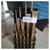DRILL BITS & PUNCH SET (14)
