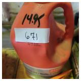 CHAIN SAW OIL & 2 WEDGES