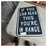 HEAVY METAL SIGN
