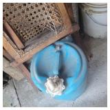 FOLDING CHAIR & WATER CAN