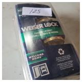 WEISER LOCK DOOR SET