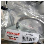 2 PC 8' E-TRACK & 4 TIE RINGS