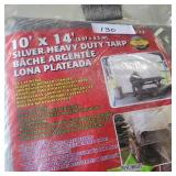 10' X 14' GREY TARP