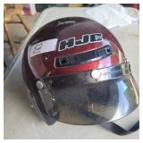 LARGE HJC HELMET - MAROON