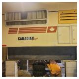 CANADIAN FLYER 9' PICKUP CAMPER, 2 PROPANE TANK,+