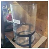 GLASS PLANTER ETC