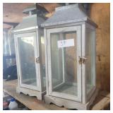 2 CANDLE LAMPS