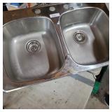 DOUBLE STAINLESS STEEL SINK