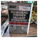 CASE INTERNATIONAL THINNER