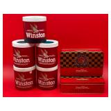 Winston Cup Matchbook Tins & Freezeable Coozies