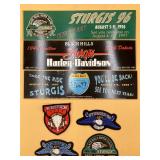 Set Of Sturgis Patches And Decals