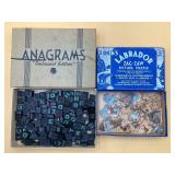 Vintage Anagrams & Labrador Zag-Zaw Puzzle