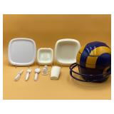 NFL La Rams Helmet Picnic Set