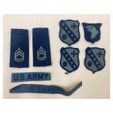 Set Of United State Army Patches