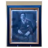 Framed 8x10ï¿½ Oscar Wilde Photograph