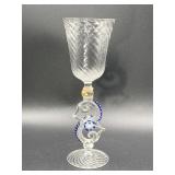 Trionfo Style Venetian Drinking Glass
