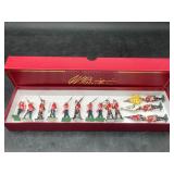 W. Britain Royal Scots Marching Toy Soldier Set