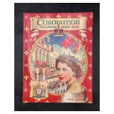 Vintage Saalfield Queen Elizabeth II Coronation...