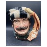 Royal Doulton Large Character Jug Trapper' D6609